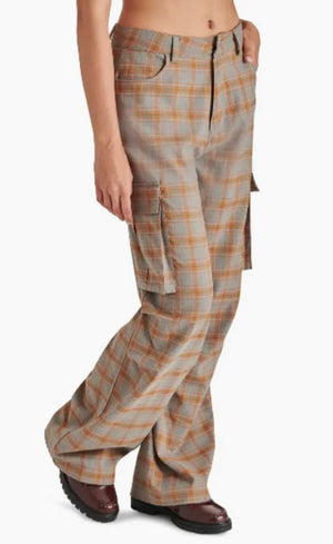 Ilaria Plaid Cargo - Steve Madden