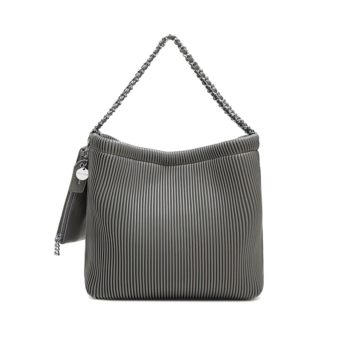 Isabella Shoulder Bag - Grey | Pixie Mood