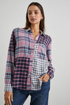 Lakin Shirt - Rose Agave Mixed Plaid - Rails