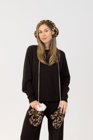 Leopard Mittens | Lyla & Luxe
