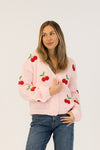 Lexi Cherry Cardigan | Lyla & Luxe