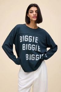 The Notorious B.I.G. Biggie Biggie Biggie Varsity Long Sleeve | Daydreamer LA