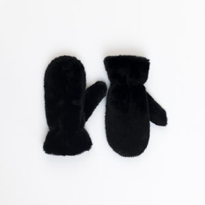 Luxe Black Mittens | Lyla & Luxe