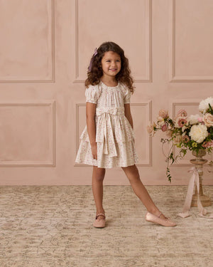 Annette Dress - Floral Stripe | Noralee