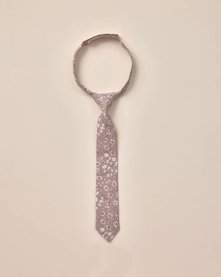 Skinny Tie - Lavender Bloom | Noralee