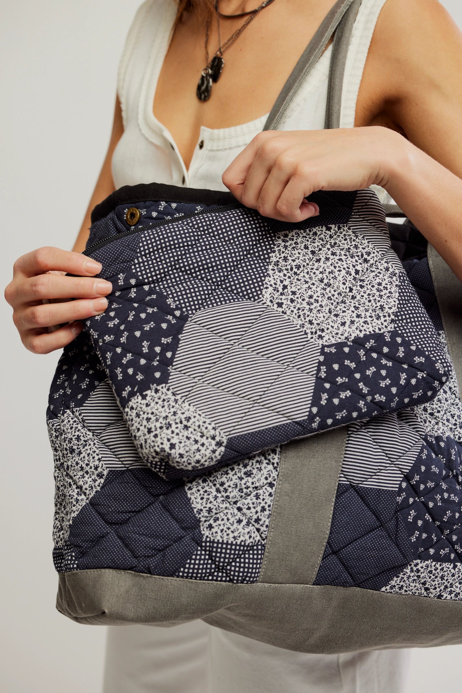 Pippa Patchwork Tote | Free People