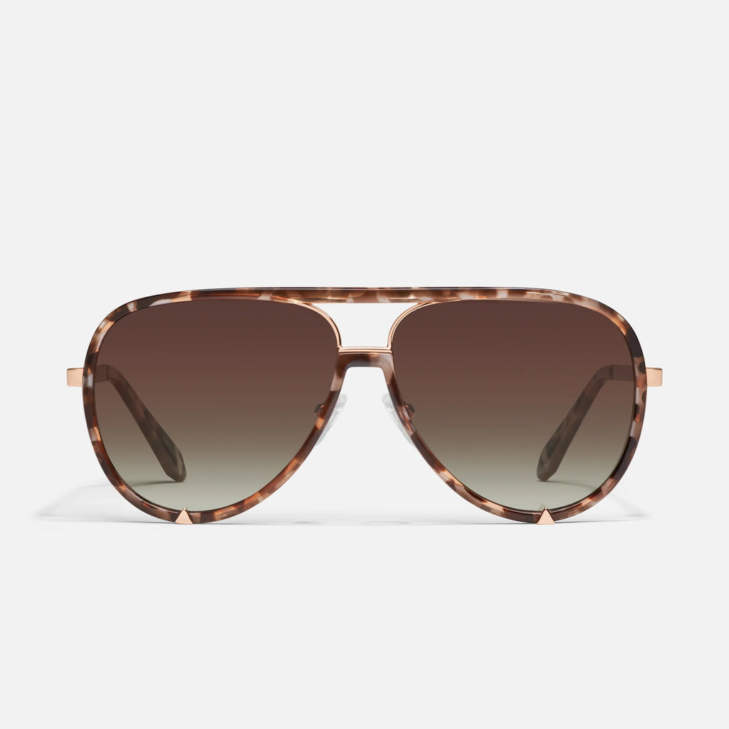 High Profile - Brown Tort Polarized | Quay Australia