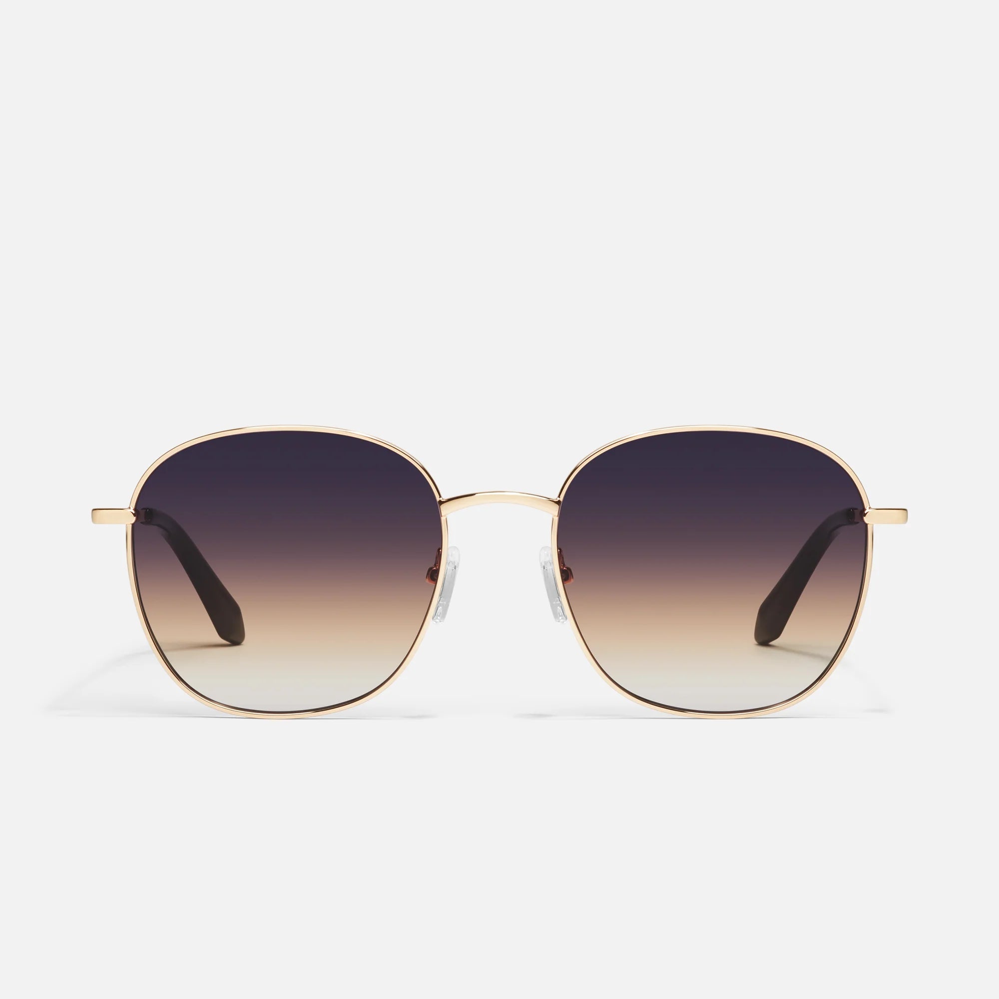 Jezabel - Gold Frame/ Futuredusk Poppy Lens | Quay Australia
