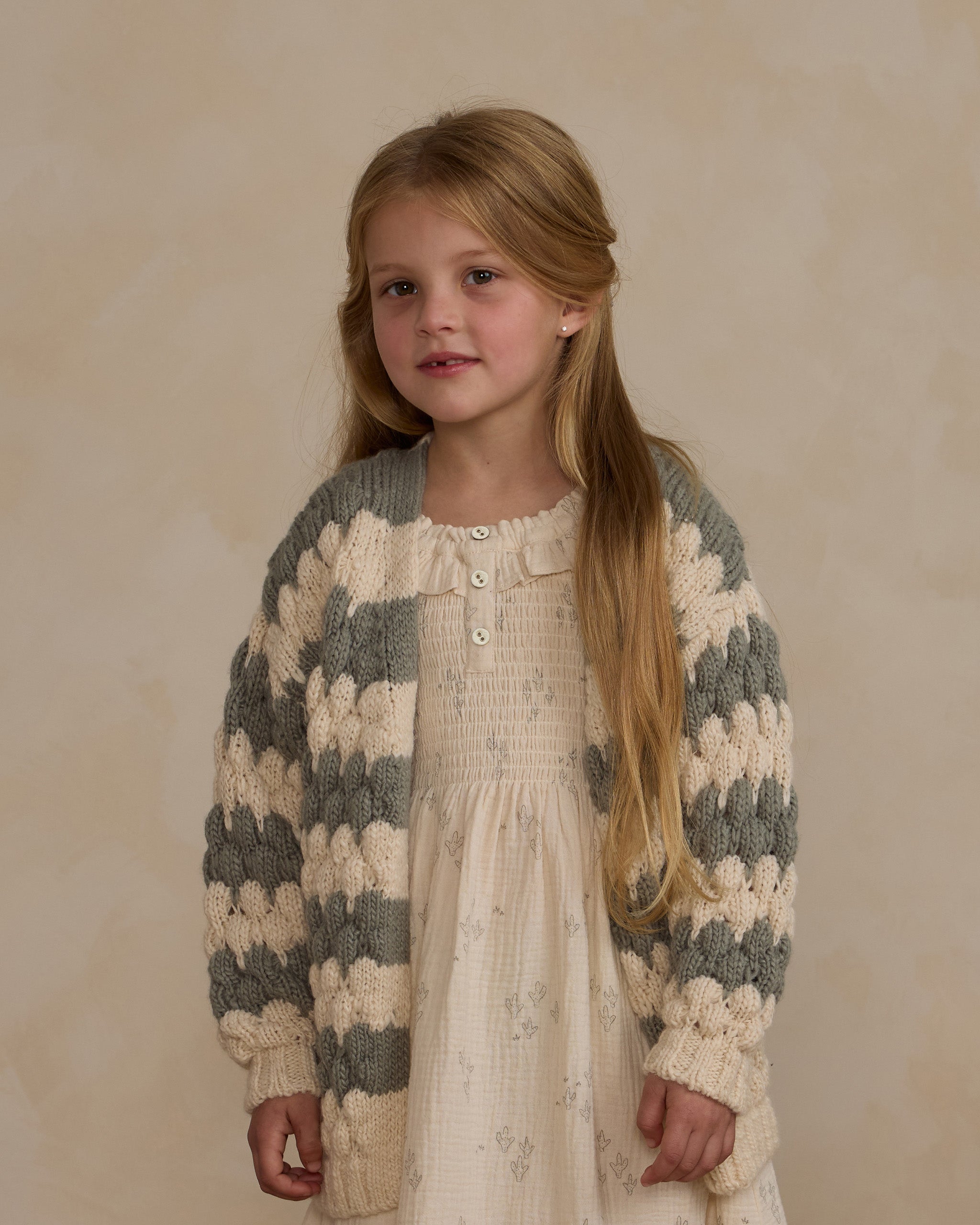 Bubble Knit Cardigan Kids | Rylee & Cru