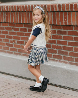 Pleated Mini Skirt Girls | Rylee & Cru