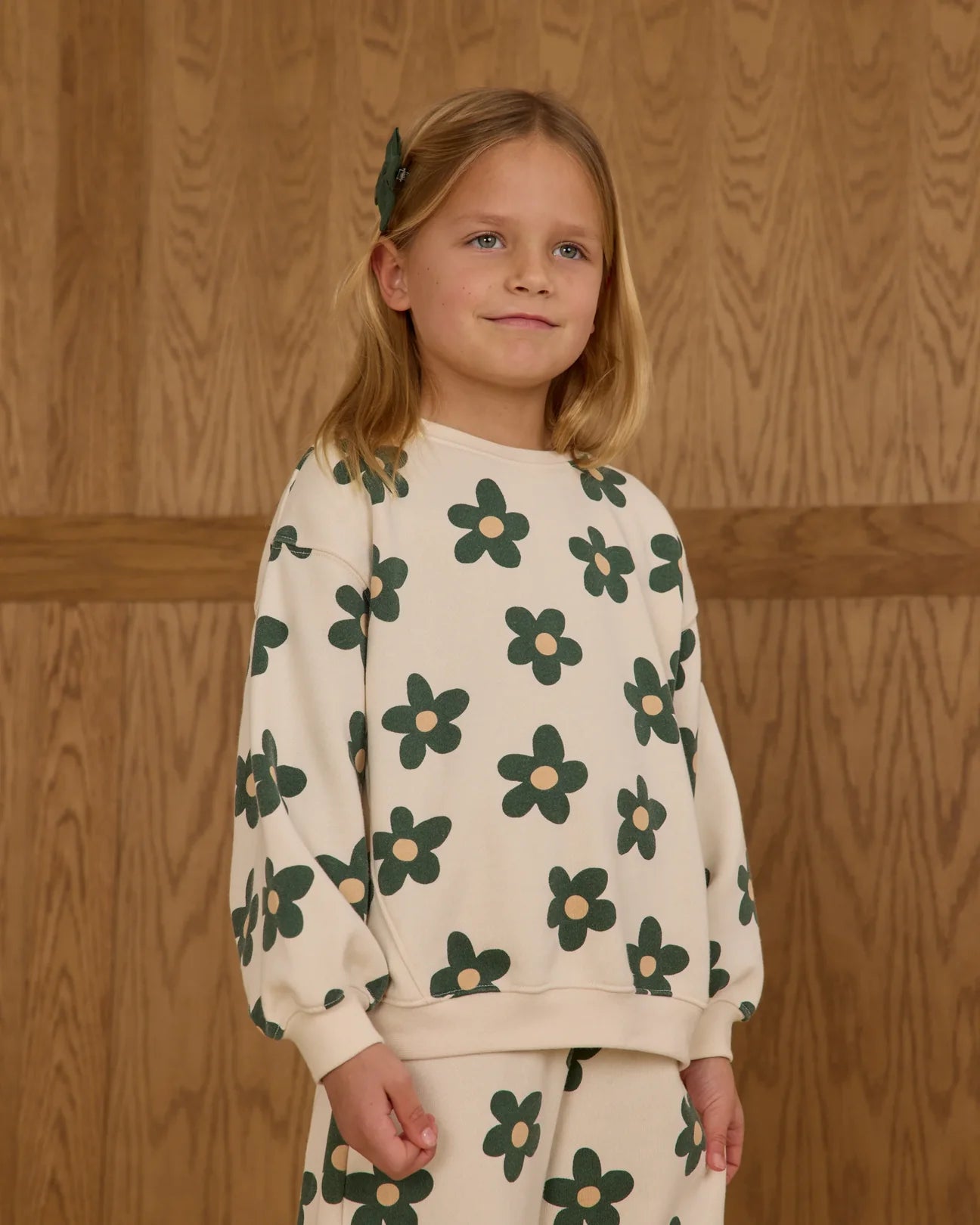 Oversized Daisy Sweatsuit Kids | Rylee & Cru