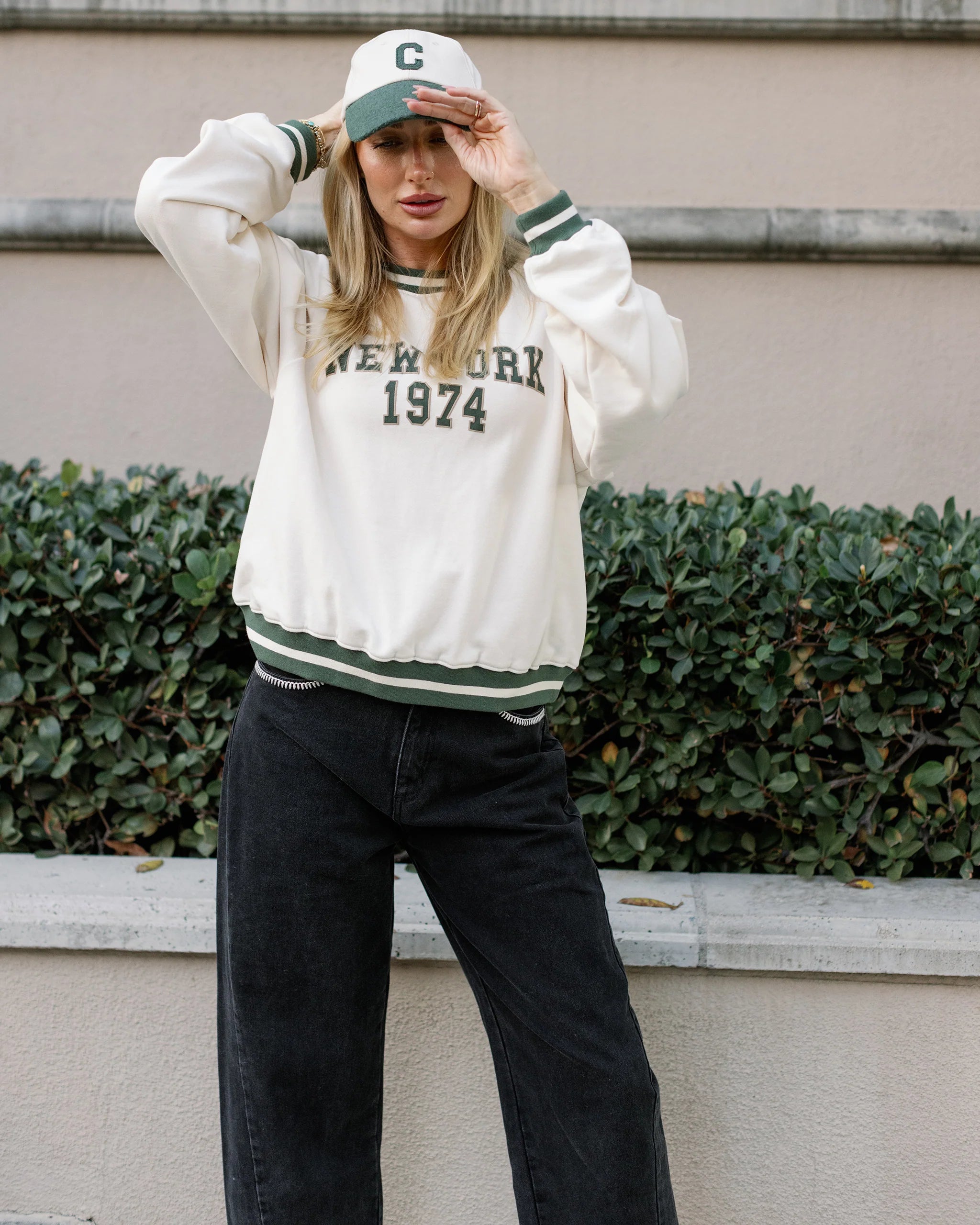 Oversized New York Sweater | Rylee & Cru