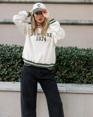 Oversized New York Sweater | Rylee & Cru