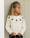 Fair Isle Sweater Kids - Trees | Rylee & Cru