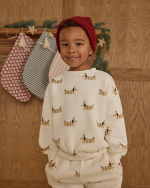 Christmas Dogs Sweatsuit | Rylee & Cru