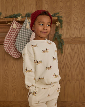 Christmas Dogs Sweatsuit | Rylee & Cru
