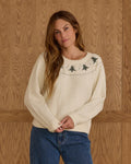 Fair Isle Sweater - Trees | Rylee & Cru