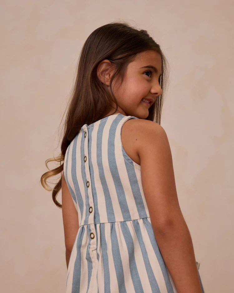 Dani Romper - Ocean Stripe | Rylee & Cru