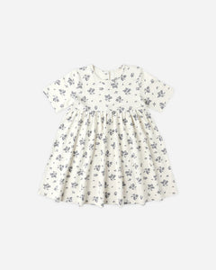 Finn Dress Kids - Blue Floral | Rylee & Cru
