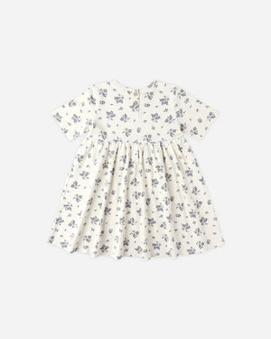 Finn Dress Kids - Blue Floral | Rylee & Cru