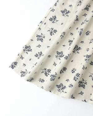 Finn Dress Kids - Blue Floral | Rylee & Cru