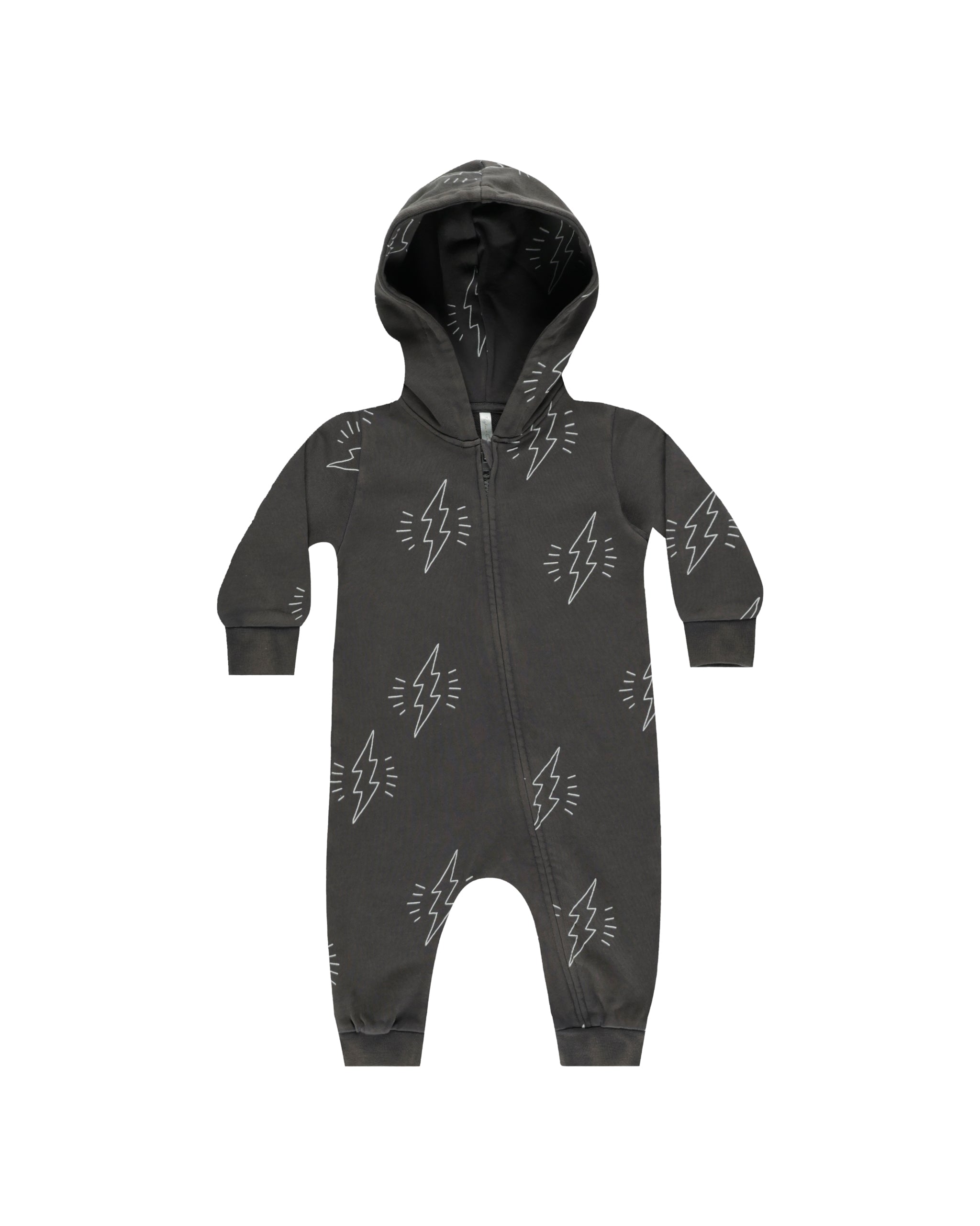 Hooded Jumpsuit Bolts | Rylee & Cru