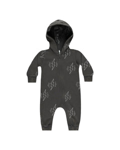 Hooded Jumpsuit Bolts | Rylee & Cru