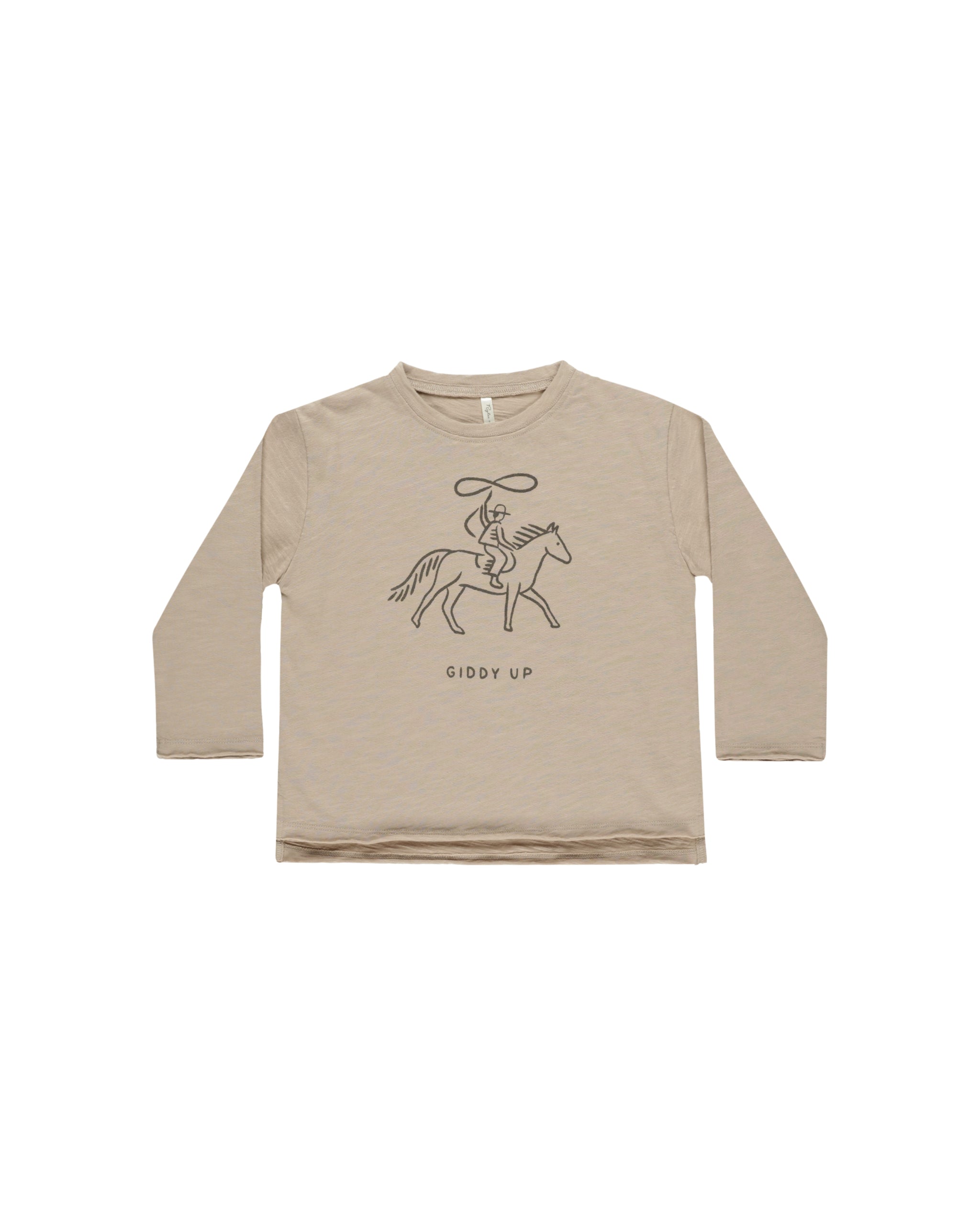 Raw Edge Giddy Up L/S Tee | Rylee & Cru