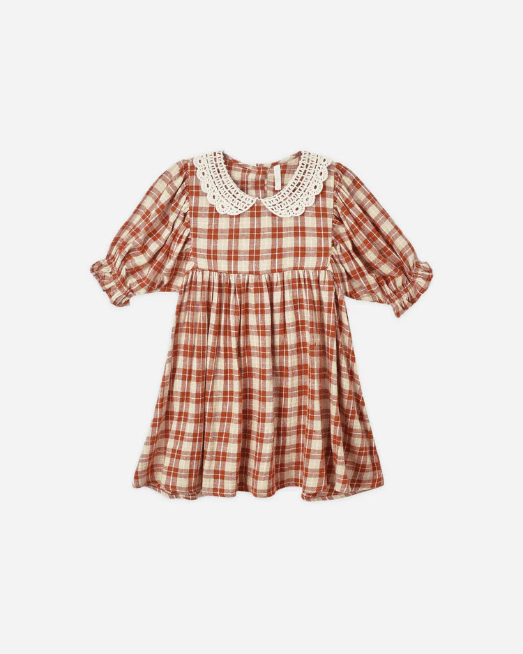 Heidi Dress - Red Plaid | Rylee & Cru