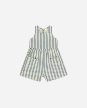 Dani Romper - Ocean Stripe | Rylee & Cru