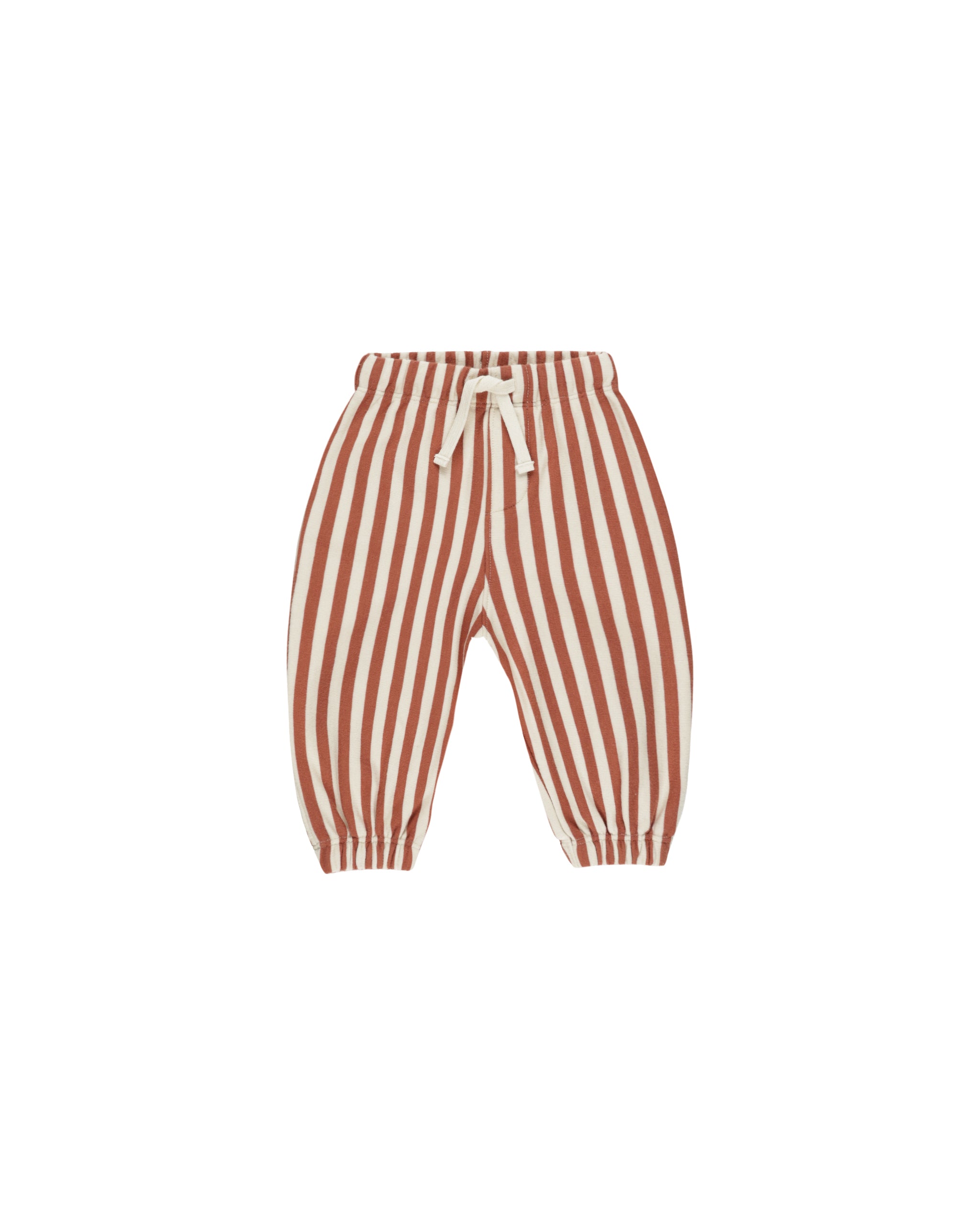 Relaxed Jogger - Poppy Stripe | Rylee & Cru