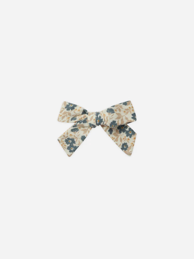 Girl Bow - Blue Ditsy | Rylee & Cru