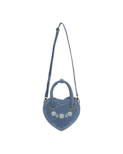 Heart Purse - Denim | Rylee & Cru