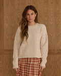 Carolina Sweater - Natural Speckled | Rylee & Cru