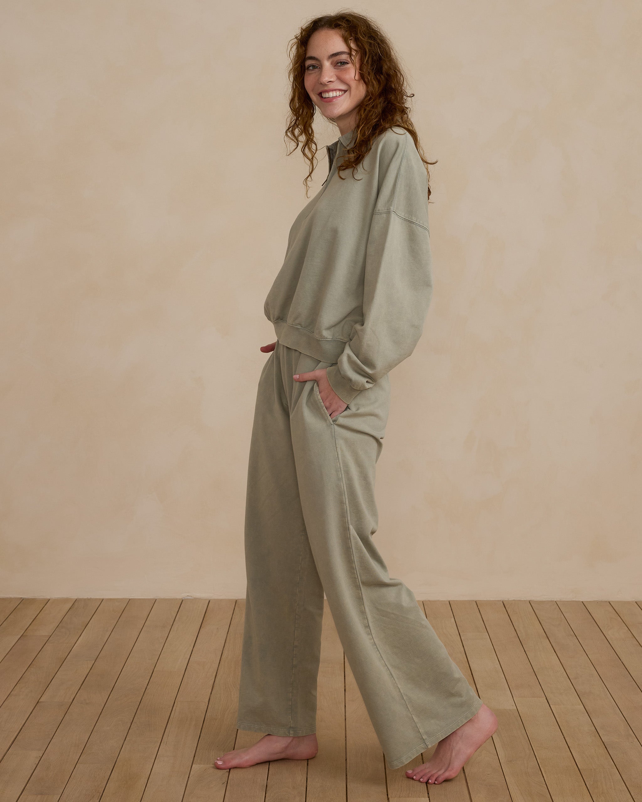 Wide Leg Sweatpant | Rylee & Cru