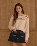 Fair Isle Sweater - Bows | Rylee & Cru