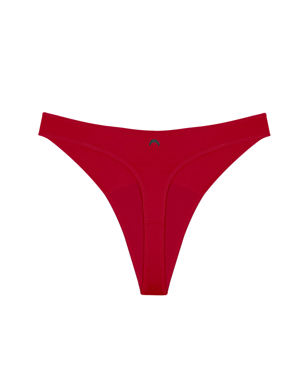 High Rise Thong - Red | HUHA