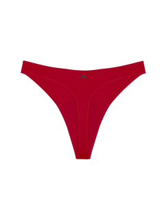 High Rise Thong - Red | HUHA