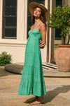 Seren Midi Dress - Jade | Saltwater Luxe
