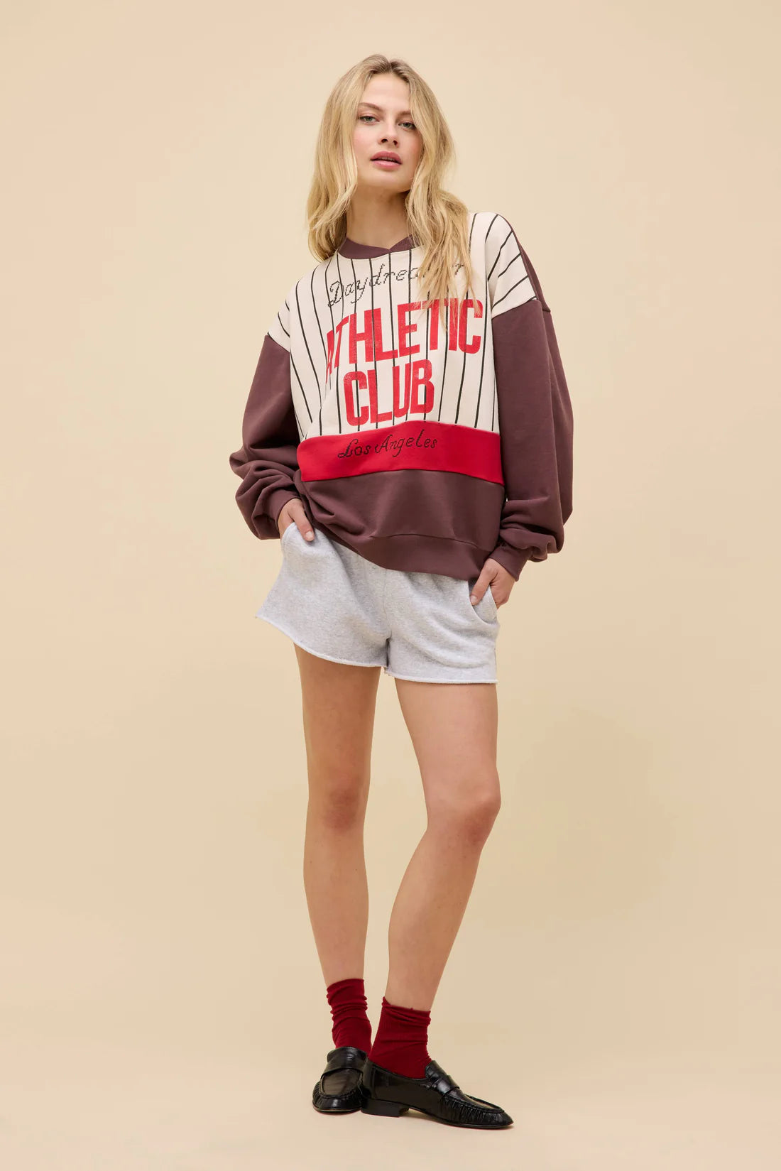 Athletic Club Colour-block Sweatshirt | DAYDREAMER LA