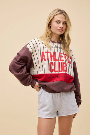 Athletic Club Colour-block Sweatshirt | DAYDREAMER LA