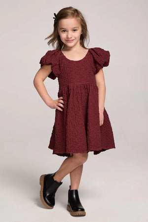 Rosalee Sangria Mini Dress | Saltwater Luxe