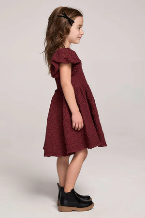 Rosalee Sangria Mini Dress | Saltwater Luxe