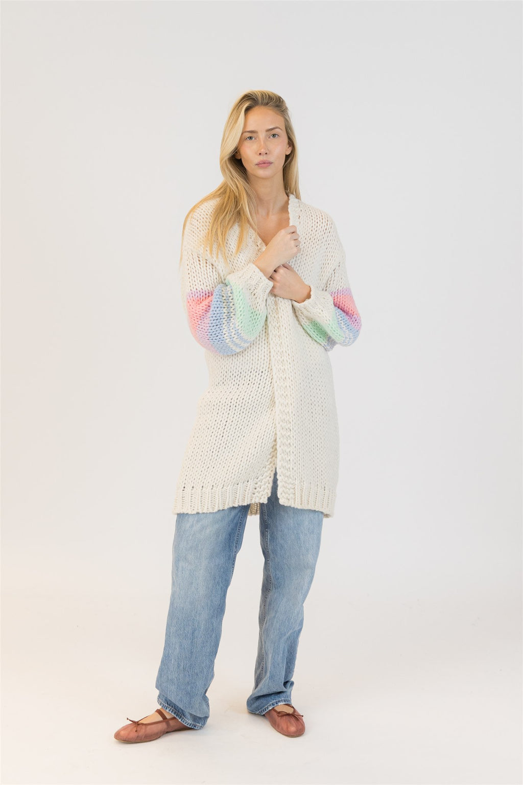 Shiloh Heart Open Cardigan | Lyla & Luxe