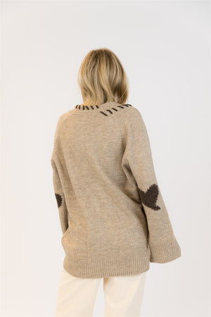 Shyla Heart Cardigan | Lyla & Luxe