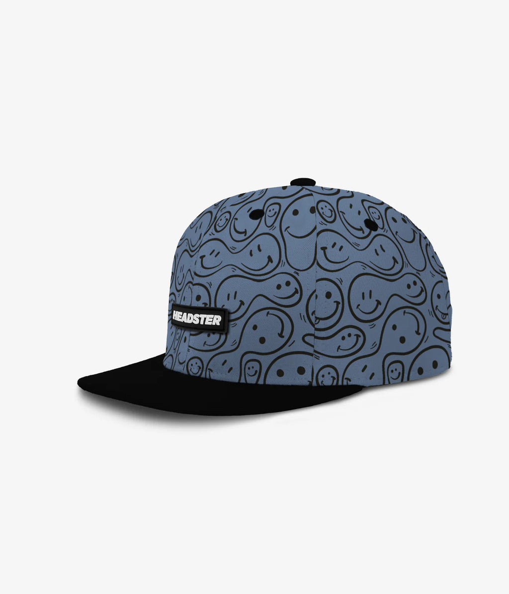 Simply Happy Snapback - Slate Blue |  Headster