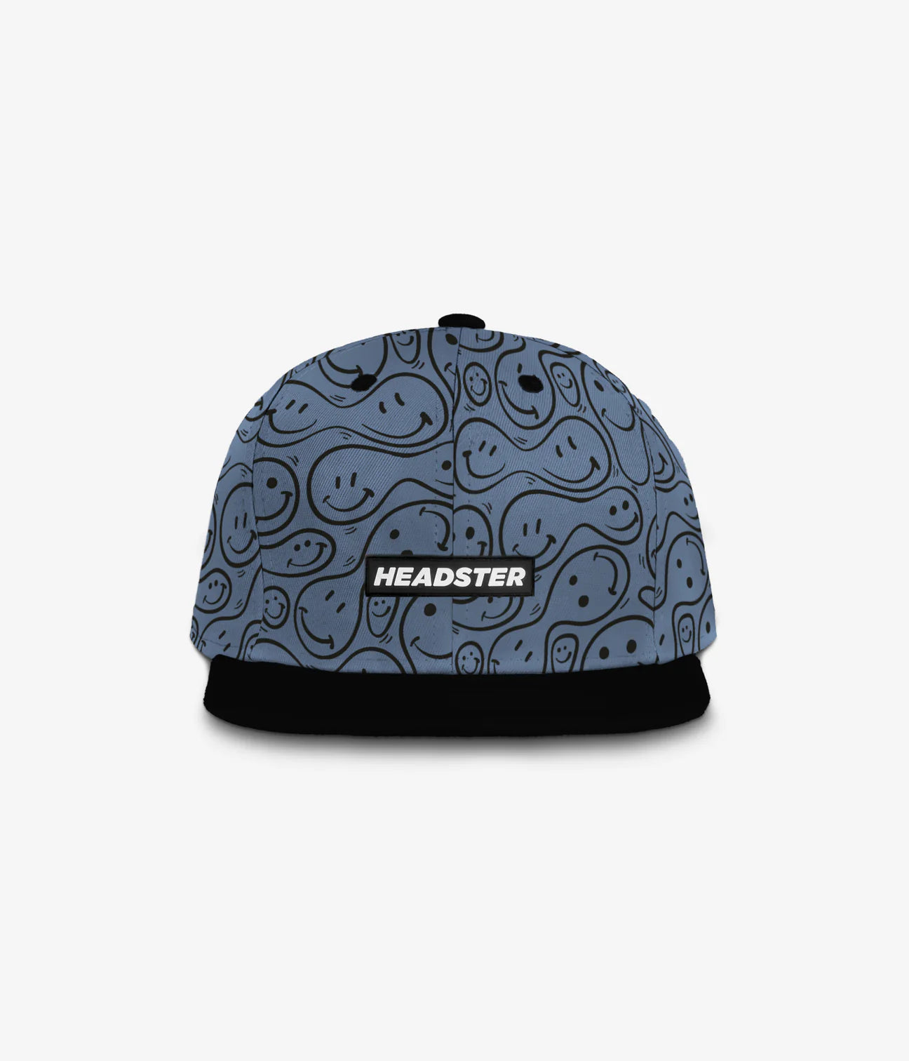 Simply Happy Snapback - Slate Blue |  Headster