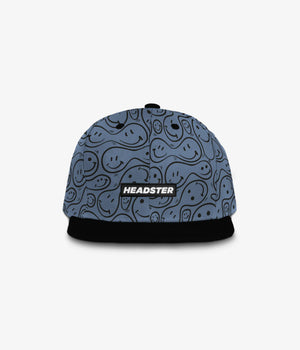Simply Happy Snapback - Slate Blue |  Headster