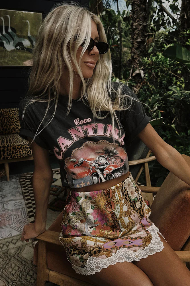 Coco Cantina Biker Tee | SPELL