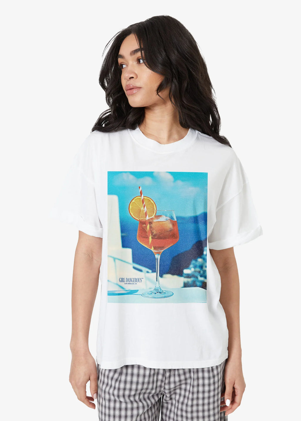 Summer Spritz Boyfriend Tee | Girl Dangerous